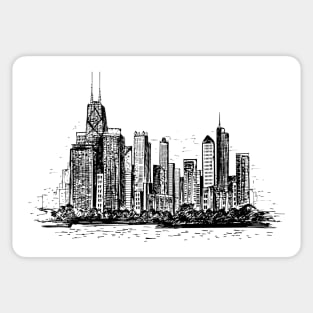 Chicago Skyline Sticker